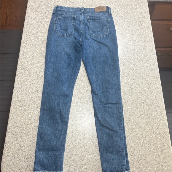 Levi Strauss high rise super skinny distressed jeans size 10 - Picture 4 of 5